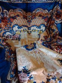 Copriletto "Blu" anni Sessanta Invernale Nuovo 