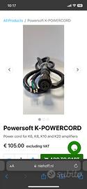 Cavo powersoft K-powercord