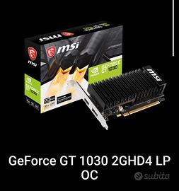 scheda grafica NVIDIA GEFORCE GT1030 LOW PROFILE 