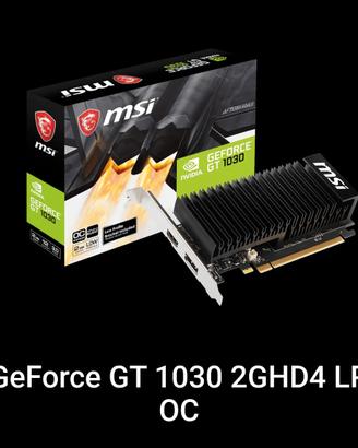 scheda grafica NVIDIA GEFORCE GT1030 LOW PROFILE 