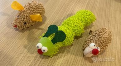 Giocattoli  morbidi da mordere per gatti