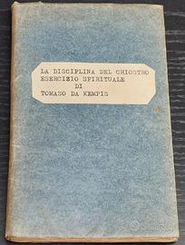 La disciplina del chiostro – SEI 1932 – Raro