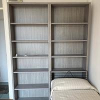 Libreria moderna grigia