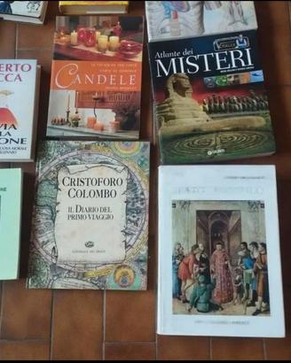 Lotto di 50 Libri romanzi e vari