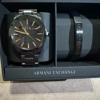 Set Orologio e Bracciale Armani Exchange