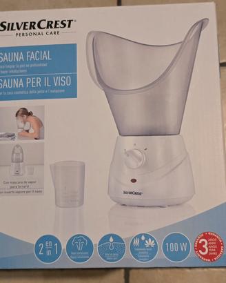 Sauna per il Viso a vapore SilverCrest - Nuova