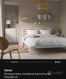 Letto matrimoniale francese 140x200