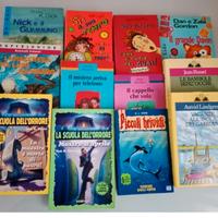 12 libri per ragazzi varia tipologia