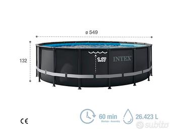 Piacina fuori  terra