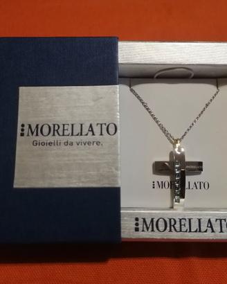 Collana con ciondolo acciaio lucido Morellato