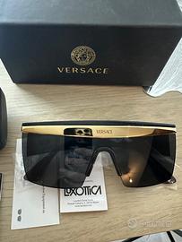 Versace occhiali 2025 nero oro