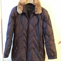 Piumino Sergio Tacchini marrone con Pelliccia