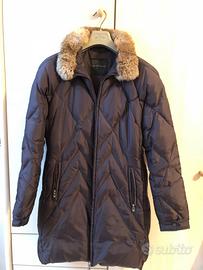 Piumino Sergio Tacchini marrone con Pelliccia