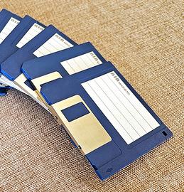 FLOPPY DISK N.5 DD/DS 3.5” 720KB TESTATI 100% OK