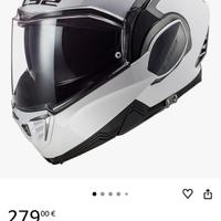 Casco ls2  valiant 2 convertibile TG XL