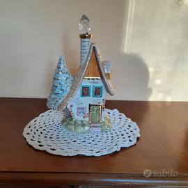 SOPRAMMOBILE IN CERAMICA ANNI '50 con CENTRINO