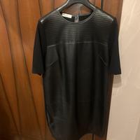 Pinko mini abito in vera pelle