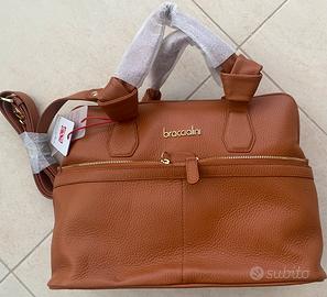 Borsa pelle Braccialini nuova