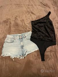 Body e Shorts Calliope Taglia M