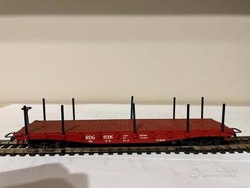 carro Rivarossi Como tipo "Flat