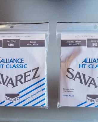 Chitarra: corde Savarez
