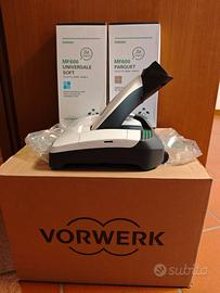 Worwerk pulilava SP600S NUOVA con 6 panni Folletto