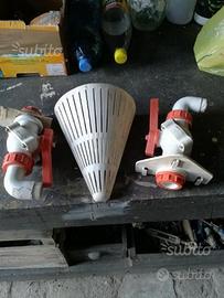 Rubinetto- filtro per tino plastica