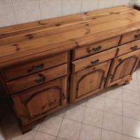 Mobile Madia cassettiera credenza legno di pino