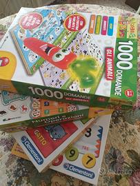 Set 4 giochi da tavolo per i bambini 3-6 anni - Tutto per i bambini In  vendita a Asti