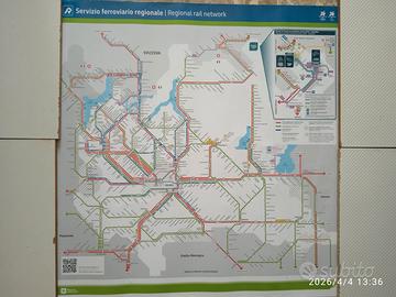 FS, RFI, Trenitalia, Trenord - Planimetria  region