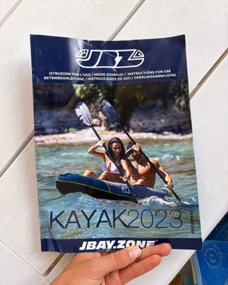 JBAY.ZONE KAYAK gonfiabile 2023 seminuovo