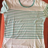 T-shirt Mango maglietta uomo saldi cotone bianca