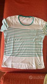 T-shirt Mango maglietta uomo saldi cotone bianca