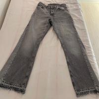 jeans flared zara come nuovi