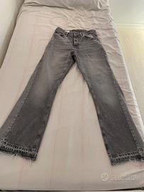 jeans flared zara come nuovi