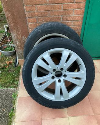 Cerchioni 245/45 R17 con gomme usate