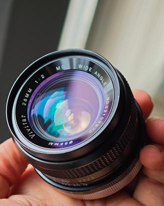 Vivitar 28mm F2.0 -  Canon FD