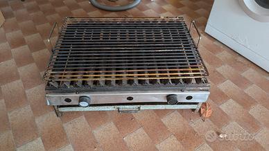 Griglia a gas metano.