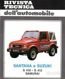 Rivista Tecnica Suzuki Samurai Santana 1.0 1.3 4x4