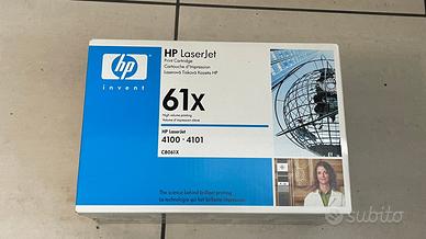 Cartuccia toner nero originale nuova HP 61X C8061X