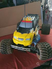 Automodello monster truck nitro bimotore, 1/8 4wd