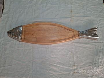 Taglieri servizio in legno + combo vass