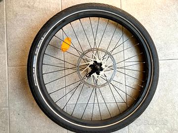 Ruota anteriore bici 24"