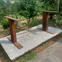 tavolo giardino in pietra 