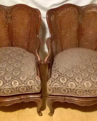 Sedia Poltrona antica vintage