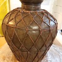 Vaso anfora cuoio