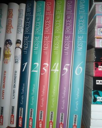 MANGA LE NOSTRE TRACCE NEL TEMPO  serie completa