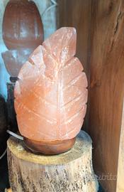 Lampada Di Sale Foglia