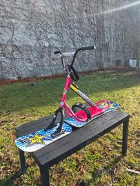 snowscoot snow scoot bici moto da neve sci snow
