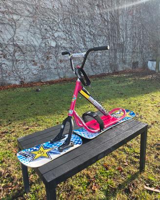 snowscoot snow scoot bici moto da neve sci snow